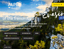 Tablet Screenshot of isere-tourism.com